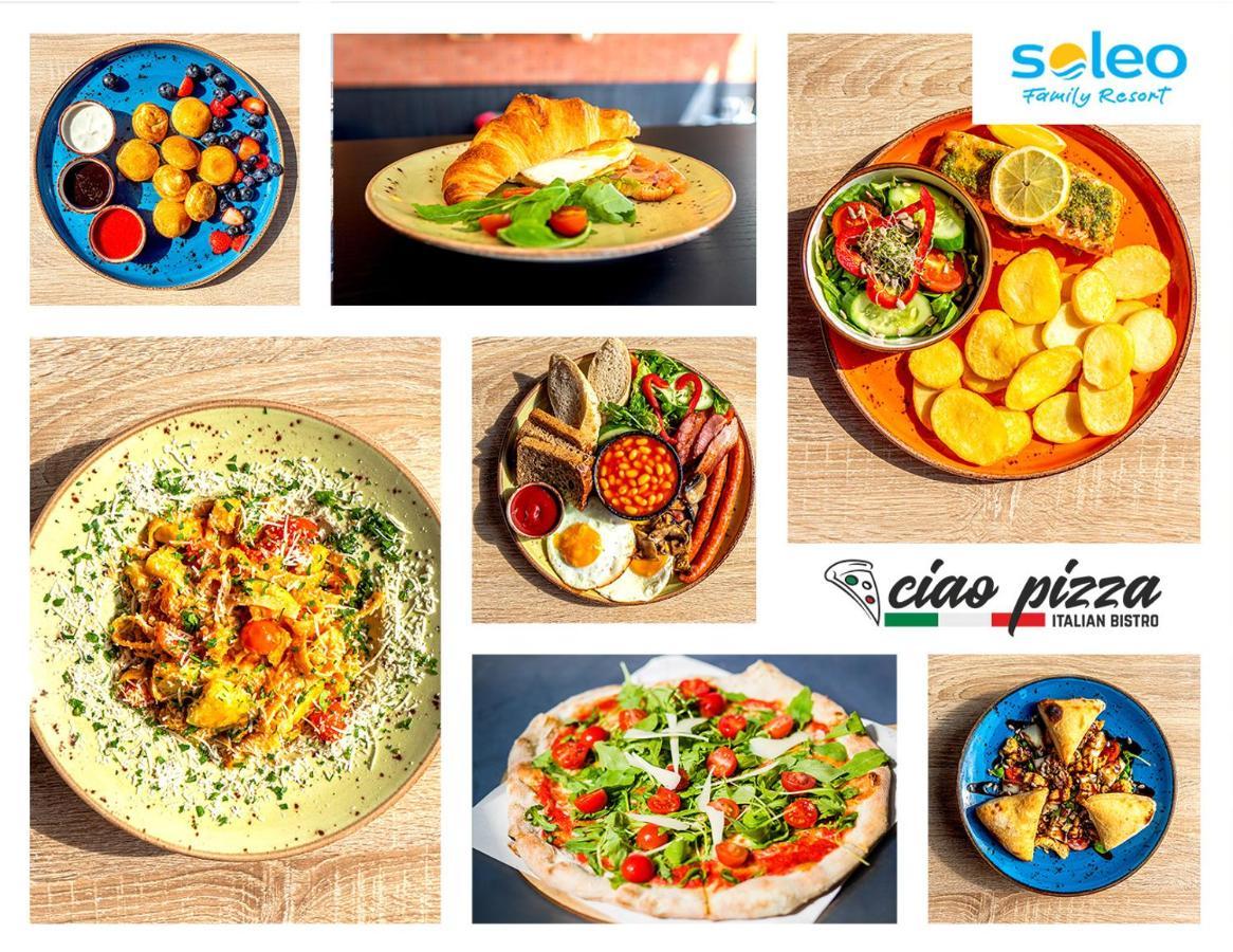Soleo Family Resort - Domki 3 Min Od Morza - 3 Baseny, 4 Jacuzzi, Sauna, Animacje, Malpi Gaj, 3 Sale Zabaw, 4 Place Zabaw, 2 Restauracje Rewal Eksteriør billede
